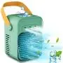 Portable Air Conditioner, Evaporative Air Cooler Fan with 3 Adjustable Wind Speeds, 3 Spray Modes, 7 Colors LED Light, Small Portable Air Conditioner for Home, Office, Room, Car