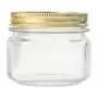 Anchor Hocking 4oz Home Canning Jars with Metal Lids and Rings Clear 12packs