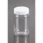 Fasmov 17 oz Plastic Jars with Screw on Lids Storage Jars with White Sealing Caps, Set of 6 Fasmov 17 oz Plastic Jars with Screw on Lids Storage Jars with White Sealing Caps, Set of 6