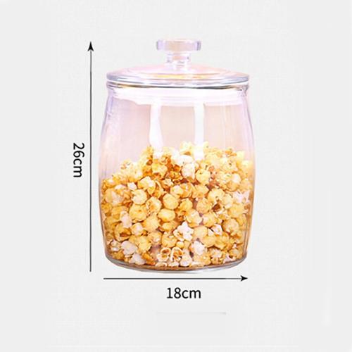 Amici Home 142 oz Home Arlo Collection Canister, Clear