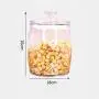 Amici Home 142 oz Home Arlo Collection Canister, Clear Amici Home 142 oz Home Arlo Collection Canister, Clear
