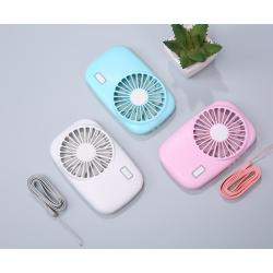 Aluan Handheld Fan Mini Fan Powerful Small Personal Portable Fan Speed Adjustable USB Rechargeable Eyelash Fan for Kids Girls Woman Man Home Office Outdoor Travel