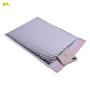 RTS 15*13+4 CM Rose Golden Silver Hologram Rosy Purple Black Envelope Mailing Plastic Poly Metallic Mailers Bubble Packing Bag