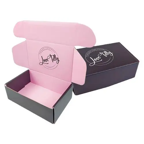 Factory Wholesale CMYK Printing Corrugated Store Mailing Packaging Boxes Factory Wholesale CMYK Printing Corrugated Store Mailing Packaging Boxes