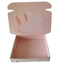 Factory Wholesale Custom Logo Eco Friendly Colored Cosmetic Corrugated Mail Box