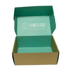 Custom Logo Printed Rigid Paper Packaging Shipping Cardboard Corrugated Box