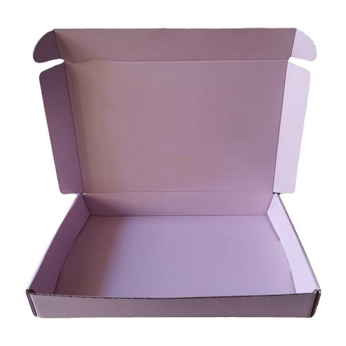 Factory Wholesale Custom Logo Eco Friendly Colored Cosmetic Corrugated Mail Box