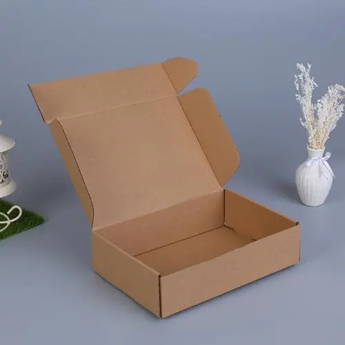 Großhandel Maßgefertigte Bedruckte Wellpappkisten Braune Wellpappkisten zur Verpackung Versand Mailing-Kisten
