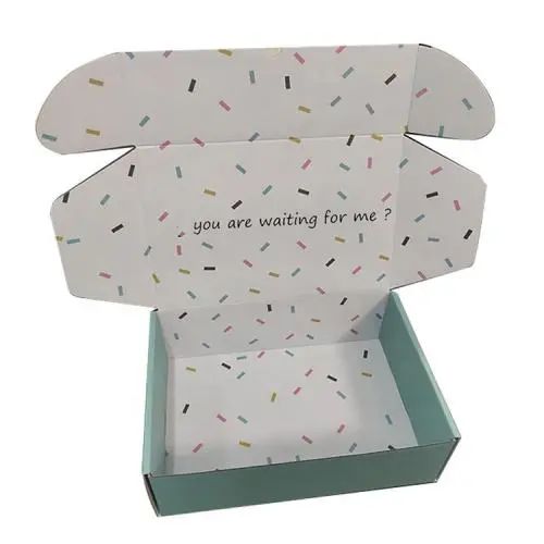 Custom Unique Colorful Printed Logo Folding Corrugated Paper Packing Box Gift For Clothing Shoes Socks Custom Unique Colorful Printed Logo Folding Corrugated Paper Packing Box Gift For Clothing Shoes Socks