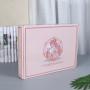Customized Wholesale Hot Sale Cute Pink Corrugated Color Printing Box For Packaging
