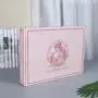 Maßgeschneiderte Großhandel Cute Pink Wellpappkisten Farbprinting für Verpackung