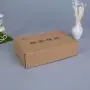 Großhandel Maßgefertigte Bedruckte Wellpappkisten Braune Wellpappkisten zur Verpackung Versand Mailing-Kisten