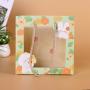 Wholesale Custom Low Price Recyclable Portable Clear Window Paper Gift Bag Packaging Handles