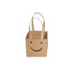 Wholesale Custom Delicate Recyclable Kraft Paper Gift Packaging Bags With Plastic Window