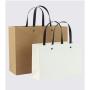 Wholesale Good Quality Portable Recycled Brown Kraft Paper Garment Gift Bag With Customized Printed