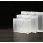 Packaging Bags Frosted Promotional Shopping Plastic Pet Pp Clear Pvc Screen Printing Customized Environmental Gift & Craft