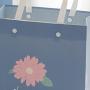 High Quality Large Elegant Universal Custom Paper Gift Bags With Flower Printing