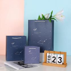 Special Design High Quality Different Colors Delicate Boutique Shopping Paper Gift Bags With Custom Own Logo