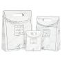 Hot Selling High Quality Reusable Luxury Portable Paper Gift Packaging Bag With Custom Own Logo