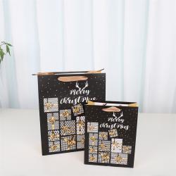 Hot Selling High Quality Reasonable Christmas Paper Gift Bag For Packaging With Custom  Logo