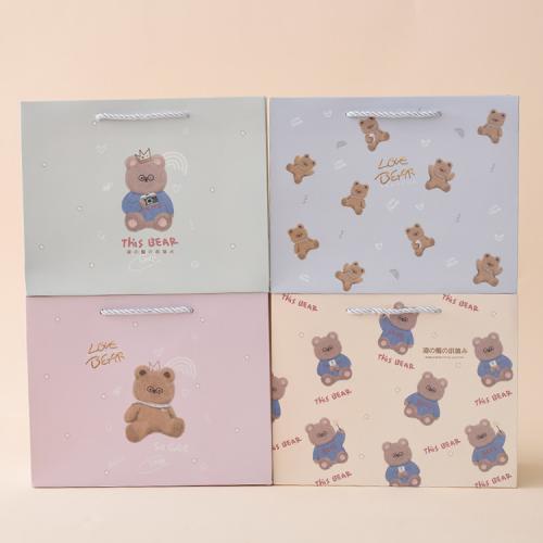 Hot Selling Universal Handmade Custom Printed Logo Paper Gift Packaging Bags With Handles