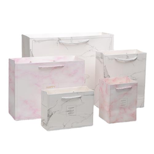 Customized High Quality Eco-friendly Portable Different Sizes Printed Paper Garment Bag Packaging