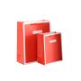 Customized Classic Portable Recycled Striped Wave Dot Boutique Shopping Paper Gift Bags Packaging