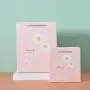 Schöne, individuell bedruckte Gipsblumen-Papierbeutel für Geschenke – Feine Boutiq-Papierbeutel.
