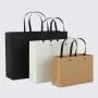 Wholesale Good Quality Portable Recycled Brown Kraft Paper Garment Gift Bag With Customized Printed Wholesale Good Quality Portable Recycled Brown Kraft Paper Garment Gift Bag With Customized Printed