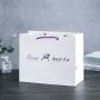 Manufacture Wholesale Personalized White Custom Paper Garment Bags With Logo