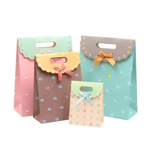 High Quality Custom Logo Colorful Printing Delicate Paper Bag Gift Packaging With Handle High Quality Custom Logo Colorful Printing Delicate Paper Bag Gift Packaging With Handle