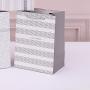 Customized Fancy Reasonable Striated Types Printed Paper Gift Packaging Bags With Handles
