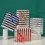 Hot Selling Recyclable Fancy Cheap Paper Gift Packaging Bags With Ribbon Handle