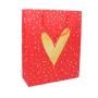 Customized High Quality Luxury Portable Dot Pattern Types Printed Paper Gift Bags With Handles