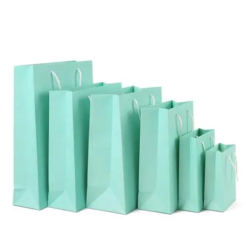 High Quality Eco-friendly Recycled Kraft Gift Paper Garment Bags For Packaging Clothing With Custom Logo