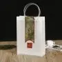Promotional Custom Logo Plastic Pvc Shopping Bags Transparent Clear Gift Bags With Handle