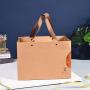 Wholesale High Quality Low Price Large Handmade Hard Kraft Paper Gift Bag With Custom Logo