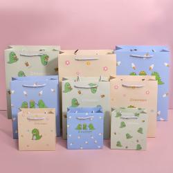 High Quality New Design Type Recyclable Lovely Paper Bags For Children Gift Packaging