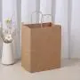 Luxury Paper Kraft Bag Handle Gift Bags Custom Shopping Paper Bag With Logo