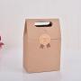 High Quality Low Price Handmade Kraft Paper Gift Bag For Packaging With Custom Design  Logo
