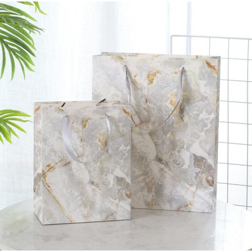 Customized Handmade High Quality Delicate Fancy Paper Gift Bags Packaging With Logo Print