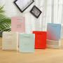 Customized simple good raw material necklace jewelry gift packaging carry-on paper bag with handles