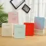 Customized simple good raw material necklace jewelry gift packaging carry-on paper bag with handles