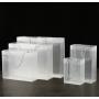 Packaging Bags Frosted Promotional Shopping Plastic Pet Pp Clear Pvc Screen Printing Customized Environmental Gift & Craft