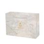Custom High Quality Delicate Fancy Marble Types Shopping Paper Gift Bags Packaging With Handles