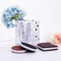 Wholesale Hot Sale Luxury Gold Stamping Dots Printed Shopping Paper Gift Bags Packaging