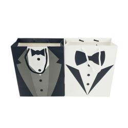 High Quality New Desig Colorful Printed Easy Shipping Handle Paper Bag Gift Packing Bag With Logo Print