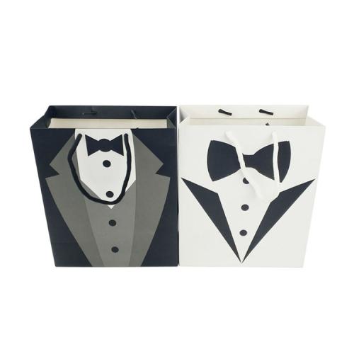 High Quality New Desig Colorful Printed Easy Shipping Handle Paper Bag Gift Packing Bag With Logo Print