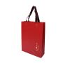 Customized Logo Handmade Hard Paper Brand Recycled Bag Packaging With Ribbon Handle