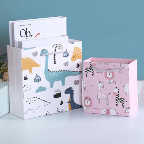Wholesale Various Styles Colorful Cartoon Printing Boutique Shopping Paper Gift Packaging Bag With Custom Your Own Logo Wholesale Various Styles Colorful Cartoon Printing Boutique Shopping Paper Gift Packaging Bag With Custom Your Own Logo